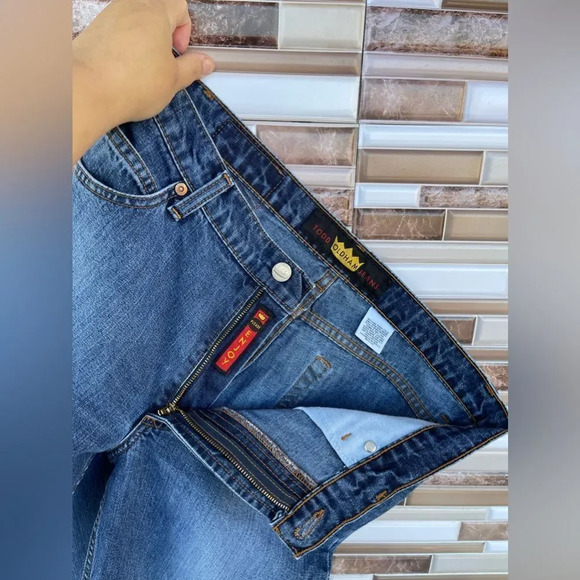 Todd Oldham Vintage 90's Straight Leg Jeans Size 11 - Picture 8 of 15